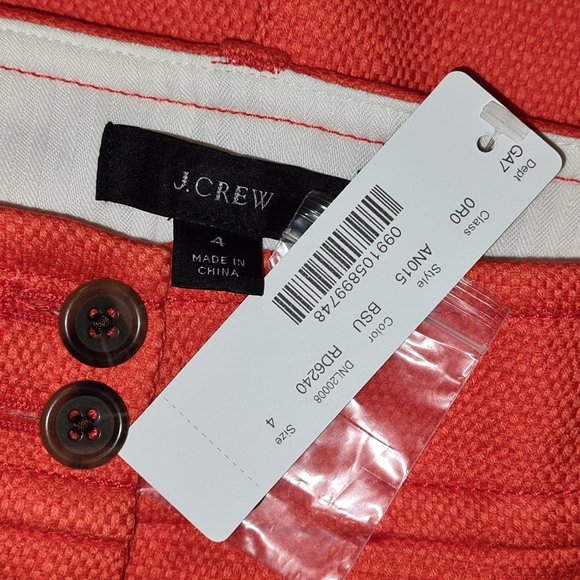 J.Crew NWT High Waisted Kickout Crop Pant Size 4 - Picture 9 of 9